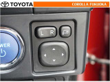 電動格納ミラーは、スイッチで簡単操作!狭いスペースでの取り回しや駐車時に大変重宝します。