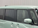 プラスチックバイザーがない分デザインもすっきり★洗車の時の窓拭きもラクラクです!