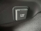 非常時やキャンプなどに役立つAC100Vコンセント付きです。