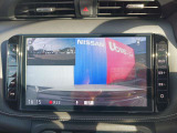 ナビ連動ドライブレコーダーですので、ナビ画面に大きく映し出されます