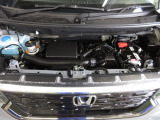 自慢のエンジンはパワードbyHONDAです。精度とバランスにこだわって、低回転からスムースなパワーを発揮します。