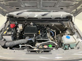 エンジンルームもクリーニング済みできれいですよ。日産の整備士がしっかりと丁寧に点検していますので安心してお乗りいただけます
