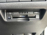 ETC車載器付きです。高速道路の料金所もスムーズに通過できます。
