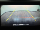 ☆バックをする時に見づらい後方を確認しやすくするバックカメラを装備しています☆