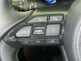 ステアリングスイッチ装備!運転しながら手元でオーディオの操作などができます。