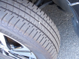 現在のタイヤの状況です。