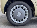 純正ホイールカバー付スチールホイール 155/65R14