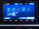 オーディオモードメニュー、AM・FMラジオ CD・DVD再生 フルセグTV対応 Bluetoothも接続可能!
