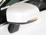 ドアミラーにはLEDのウィンカーが備えられています サイドマーカー式のウィンカーよりも視認性に優れています