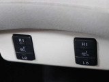 フロントシートには2段階で調整できるシートヒーターが装備されています