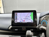 日産オリジナルナビゲーション(MM319D-L)装着車♪インパネにマッチするデザインに加え、9インチの大画面なので地図が大きく見え、操作性を高めます☆