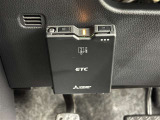 ETC車載器付きです。高速道路の料金所もスムーズに通過できます。