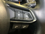 レーダークルーズコントロールを装備。アクセルやブレーキを操作しなくても、自動で先行車との車間距離を保ち追従走行できます。長距離や高速道路を運転する際に、ドライバーへの負担を軽減します。