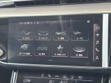 MMI コントロールパネル。シンプルなデザインのメニューなどによって優れた操作性を実現しています。ハプティック技術という振動装置がタッチパネルに付加されており押すと指先に振動のアンサーバックがあります