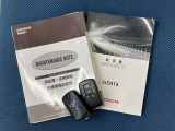 車両取扱説明書/メンテナンスノート/(保証書)/ (スマートキー・キーレス)/ スペアキー揃っております♪