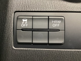 運転席脇のクラスタースイッチ部分にはアイドリングストップOFF、その他走行系スイッチを集中配置しております。