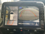 舵角センサーが付いていますのバック時は後退方向がわかりやすくなっています。
