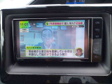 疲れを感じたら、車を止めてテレビを見ながら休憩してはいかがでしょう