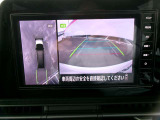 アラウンドビューモニター。空の上から見下ろすような視点でスムース駐車。