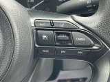 【レーダークルーズコントロール】前方の車両の距離を検知しながら速度を一定に保つ機能です。前方の車両の距離を感知して車間を保つ機能も備わっているので、高速道路の運転も楽々です!
