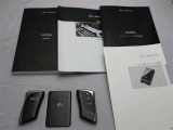 取説・メンテナンスノート・スマートキー・カードキーの4点セットです。