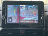 ◆アラウンドビューモニターは目視しにくい車の左下も映像で確認できるので安心です☆