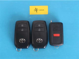 キーを取り出さずにドアを施錠&解錠。車の始動も可能です。