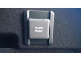 非常時やキャンプなどに役立つAC100Vコンセント付きです。