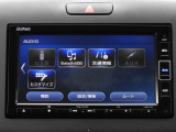 ★オーディオ画面★Bluetooth AUDIOなどの機能がございます。また、USB、AUXでの有線接続でも手軽に音楽を楽しむことができます!
