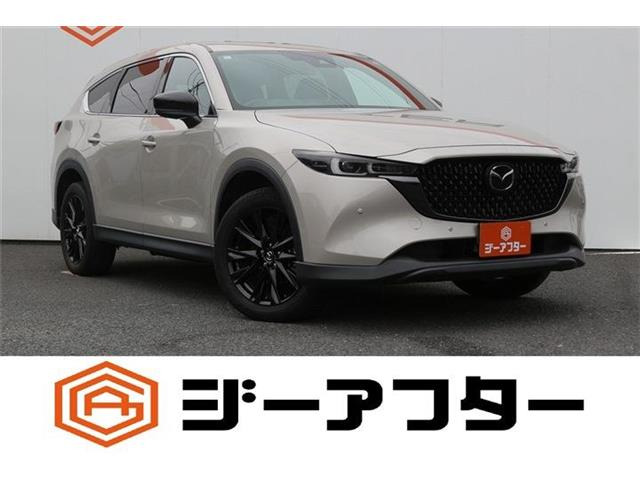 CX-8 2.5 25S ブラックトーンエディション 禁煙車 ハーフレザーシート