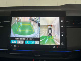 リアワイドカメラや全周囲カメラが後退や駐車、普段の運転をサポートしてくれます。