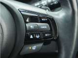 ◆アダプティブクルーズコントロール◆予め設定した車速内でクルマが自動的に加減速。前走車との適切な車間距離を維持しながら追従走行します。【LKAS】車線維持支援システムでステアリング操作を支援。