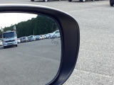 ブラインドスポットインフォメーションは走行中、斜め後ろに車両を感知すると、ドアミラーやピラーの上にマークを点灯してお知らせします。