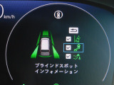 ブラインドスポットインフォメーション・車線変更時などに見えにくい位置にいる車を検知してお知らせします