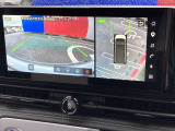 アラウンドビューモニターです。これで車庫入れもラクラク。