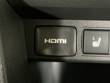 HDMIポート、USBポートが装備されております。HDMIポートを他の機器と繋げることによって、モニターへ映像を流すことができます。