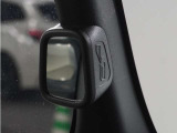 ◆サイドビューサポートミラー◆車の左前の見ずらい所・助手席側のドアの下あたりの見づらい所を映すから、駐車がずっとラクになります。