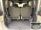 広さと使い勝手が気になるラゲッジスペースはこちら。これだけの広さがあれば、大きな荷物も余裕をもって積むことが出来ます。