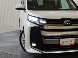 LEDヘッドライト&フォグライトで夜道を明るく照らしてくれるので安心♪