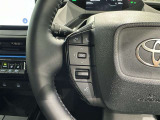 ステアリングスイッチ装備!運転しながら手元でオーディオの操作などができます。