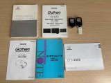 説明書&メンテナンスノート&キー。