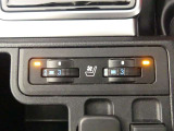 運転席・助手席は、ヒーター&ベンチレーション付シートです。暑い時期も寒い冬も快適に過ごせるうれしい装備です。