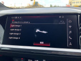 エクステリアライトの照明を自分好みにカスタマイズできます。一目見てAudiだとわかるフロントマスクは、そのアイデンティティを継承しながらも新たなデザインへと昇華されています。