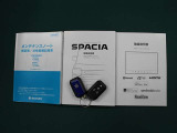 メンテナンスノート・取扱説明書・キーです。