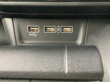 USB充電ジャックも装備しています!