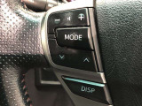 【ステアリングスイッチ】左です。ハンドルから手を離さず、運転に集中したまま手元でオーディオ操作等ができます。
