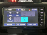 メモリーナビを搭載。楽しいドライブにナビは欠かせませんよね。Bluetoothも当然付いています♪好きな音楽を聴きながら今まで行ったことの無いところに行ってみませんか?