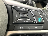 【レーダークルーズコントロール】高速道路での長距離走行が楽に!!自動で速度を保つクルーズコントロールが、衝突軽減システムと連携し、前方の車両を感知して車間を保つように速度調節してくれます!!