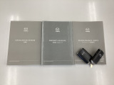 取り扱い説明書・整備手帳・スペアキーが揃っていますので安心です。