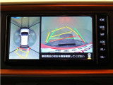 バックモニター&パノラミックビューで車庫入れや駐車もラクラク♪※あくまでも補助的な装置なので目視確認もお忘れなく!